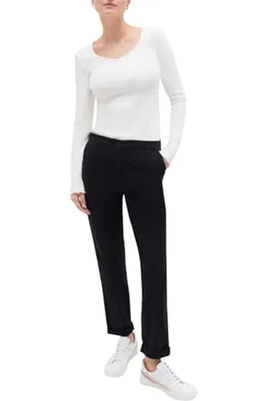 Caroll PK011-ADELMOB Pantaloni a Sigaretta 7/8, , 36, Women