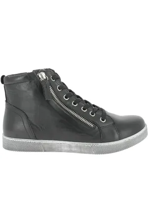 Andrea Conti 340016, Scarpe da Ginnastica Donna, Black, 39 EU