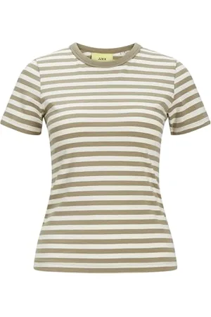 JJXX Jxgigi STR SS Stripe Tee Jrs SN T-Shirt, , M Donna