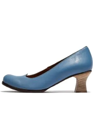 Fly London BAZE086FLY, Pumps Donna, Blue, 37 EU