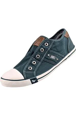 Mustang 1301-302-2, Scarpe da Ginnastica Basse Donna, (Grey), 38 EU