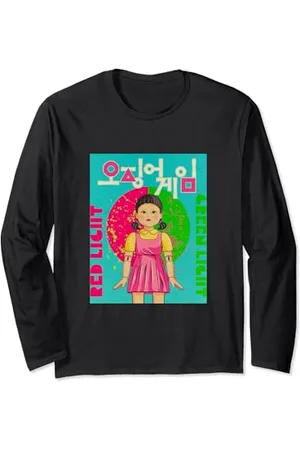 Squid Game – Red Light Green Light Maglia a Manica
