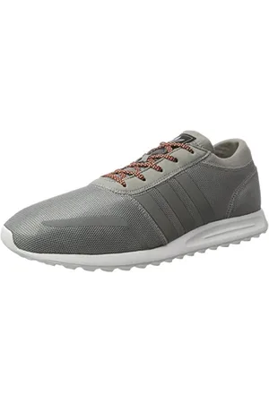 adidas Los Angeles, Scarpe da Ginnastica Basse Uomo, Grigio (Ch Solid Grey/Ch Solid Grey/Ftwr White), 38 2/3 EU