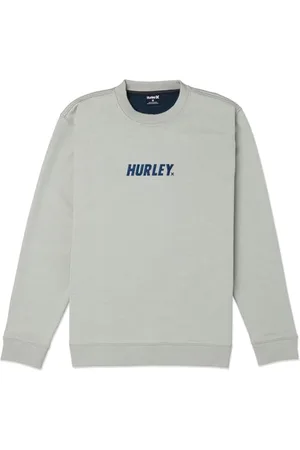 Hurley Adios Heat Fleece Crew Maglia di Tuta, , M Uomo