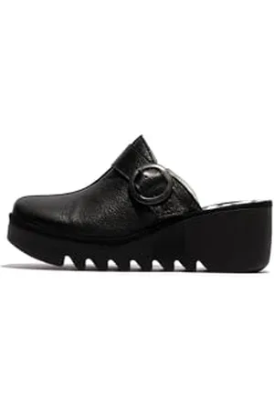 Fly London BLOK586FLY, Wedges Donna, Black, 38 EU