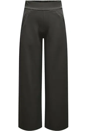 JDY Louisville Catia Life WD Pnt Jrs Noos Pantaloni con Vita Alta e Gamba Larga, , (XS) W x 32L Donna