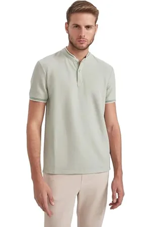 DeFacto Z4262AZ, Polo, Uomo, Verde, M