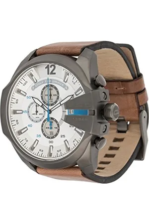 Diesel Orologio Analogico Uomo con Cinturino in Pelle DZ4280