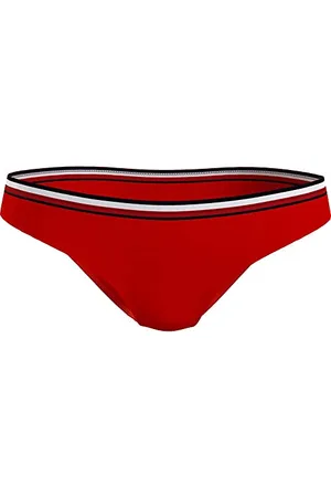 Tommy Hilfiger Slip Bikini Donna Sportivo, (Primary Red), XL
