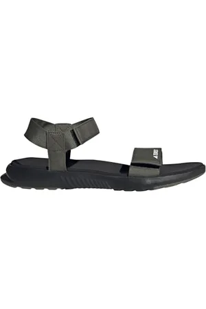 adidas Terrex Hydroterra Light Sandals, Scarpe da Trekking Unisex-Adulto, Core Black/Olive Strata/Cloud White, 37 EU
