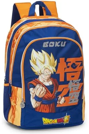 FRANCO COSIMO PANINI DRAGON BALL SUPER - Zaino Scuola Ufficiale Dragon Ball, 2 Ampi Vani, 1 Tasca Frontale, 2 Tasche Laterali in Rete, Spallacci Imbottiti, Retro e Fondo Termoformati, Chiusure a Zip, 32x43Hx23cm