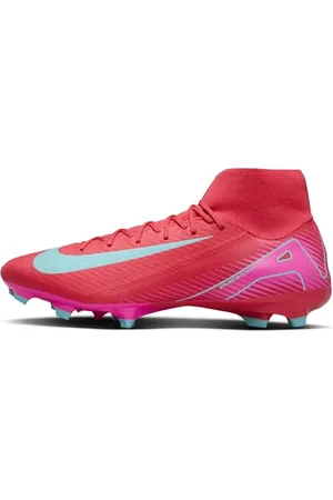 Nike ZM Superfly 10 ACAD FG/MG, Scarpe con Lacci Unisex-Adulto, Ember Glow/Aurora Green, 46 EU