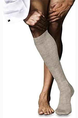Falke No. 9 M Kh Cotone Al Ginocchio Tinta Unita, Calzini lunghi Uomo, , 39-40