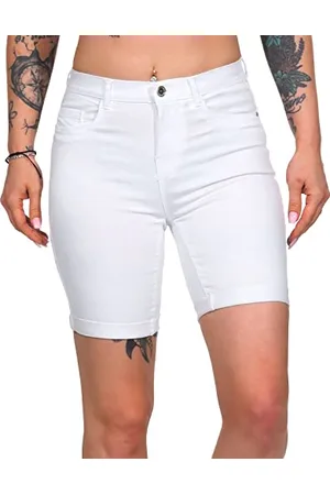 ONLY Onlrain Life Mid Long Shorts Noos, Pantaloncini Donna, , S