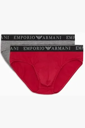 Emporio Armani 2-Pack Brief Mutande Bambino, , M Uomo