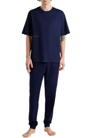 Benetton T-Shirt 30964M01W Parte Superiore del Pigiama, , XL Uomo