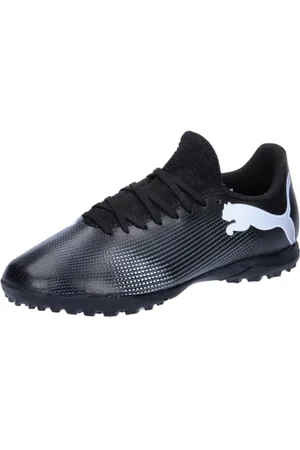 PUMA Future 7 Play TT JR, Soccer Shoe, Black White, 30 EU