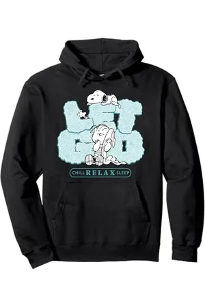 Peanuts Snoopy Charlie Brown Let Go Felpa con Cappuccio