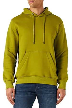 G-Star Uomo Logo Tape Hooded Sweater, (fresh olive D22014-D174-1609), XL