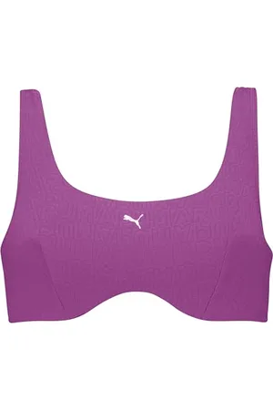PUMA Jaquard Scoop Parte Superiore del Bikini, , M da Donna
