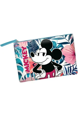 Disney Topolino Blossom-Borsa da Toilette Pochette Soleil, Multicolore, 30 x 22 cm