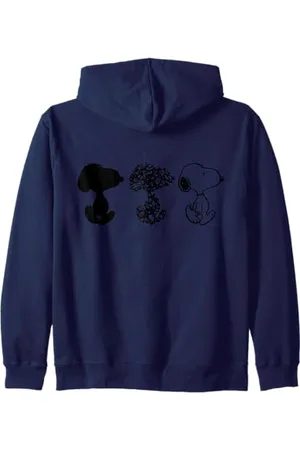 Peanuts Snoopy Three Shades Felpa con Cappuccio