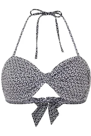 Pepe Jeans P Print Bnd Top, Top da bagno Donna, (Black),XL