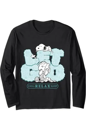 Peanuts Snoopy Charlie Brown Let Go Maglia a Manica
