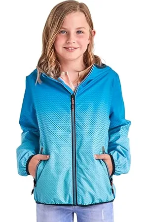 Killtec Mädchen Lyse GRLS JCKT A Funktionsjacke/Regenjacke mit Kapuze, packbar, , 152
