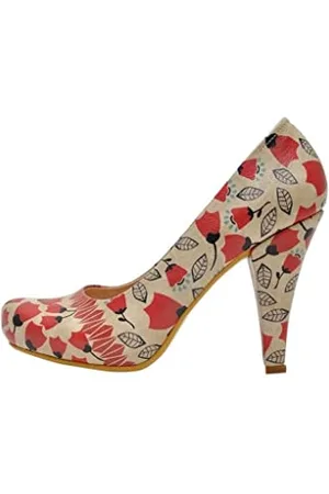 Dogo High Heels, Pompa Donna, Multicolor, 37 EU