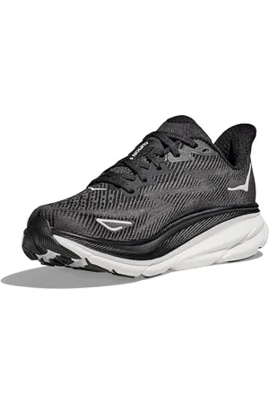 Hoka One One One One 1127896-BWHT Clifton 9 Black/White Women