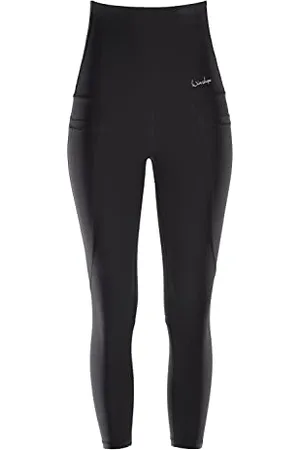 Winshape Hwl314-Collant da Donna a Vita Alta, 7/8 Leggings, , M