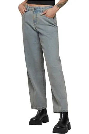 Urban classics Tb7127-ladies Mid Waist 90´s Jeans, , 35 Donna