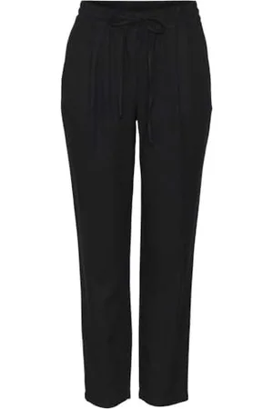 VERO MODA Vmjesmilo-Pantaloni alla Caviglia Wvn Ga Noos Cur, , W46 Donna