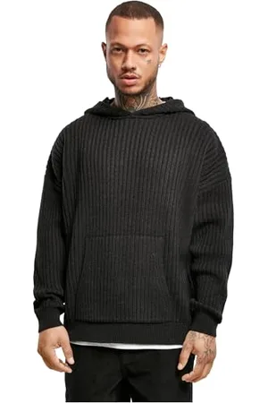 Urban classics Felpa con Cappuccio in Maglia, , S Uomo
