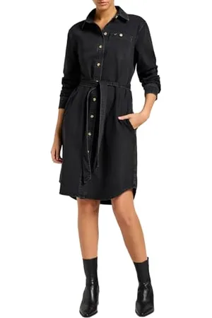 Lee All Purpose Shirt Dress Abito Casual, , S Donna