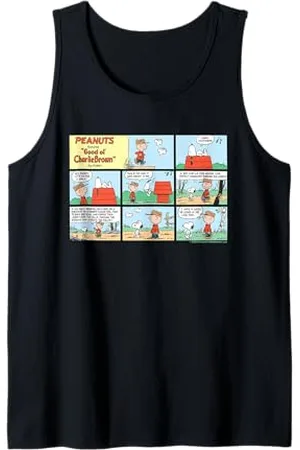 Peanuts Snoopy Charlie Brown Migliore Amico Avventura Fumetto Striscia Retro Canotta