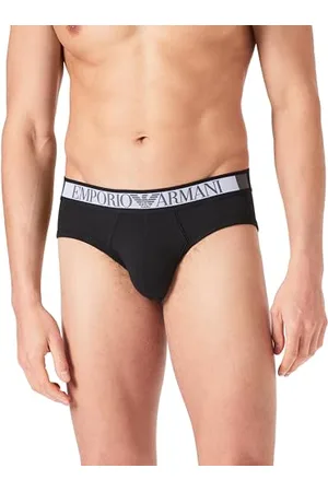 Emporio Armani Logo Label Brief Briefs, , M Men