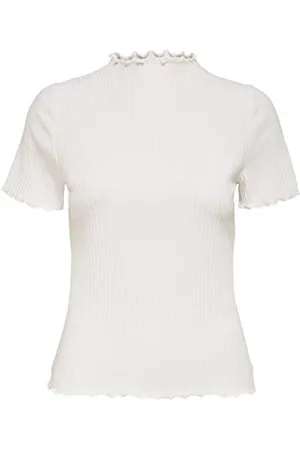 ONLY ONLEMMA S/S Highneck Top Noos Jrs T-Shirt, , L Donna