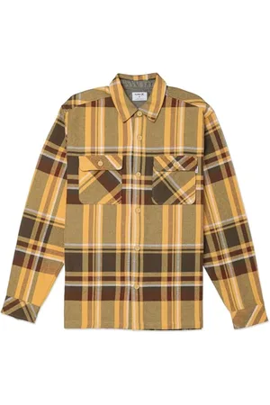 Hurley Santa Cruz Shorline Flannel LS Camicia, , XL Uomo