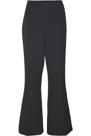 VERO MODA Vmtahina HW Flared Pant Pantaloni in Tessuto, , 36W x 32L Donna