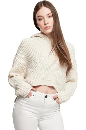 Urban classics Felpa con Cappuccio Oversize da Donna