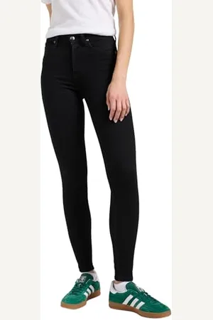 Lee Donna Scarlett High Jeans, (Black), 30W / 33L