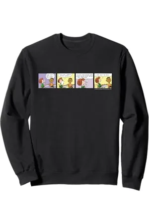 Peanuts Peppermint Patty Franklin Scuola Compiti A Casa Fumetto Striscia Retro Felpa