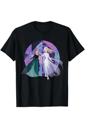 Disney Frozen 2 Queen Anna and Snow Queen Elsa Maglietta