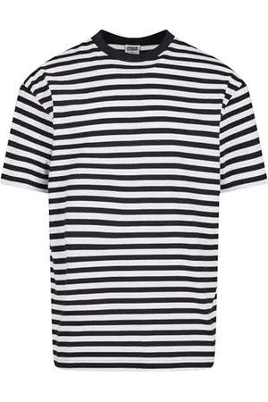 Urban classics T-Shirt a Righe Regolari, /Nero, S Uomo