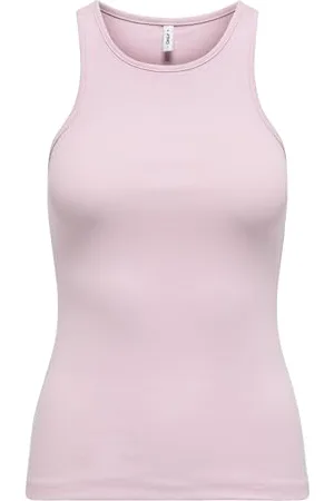 ONLY Tank Top Onlkenya Life Rib-Canottiera Jrs Noos, , M Donna