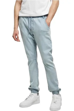 Urban classics Knitted Denim Jogpants Pantaloni, , S Uomo