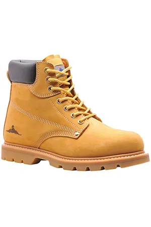 Portwest FW17 Flessibile Steelite SB HRO Stivali Antinfortunistici, Unisex - Adulto, SRC, Giallo (Miele Hor), 45 EU (10.5 UK)