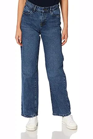 Noisy May Nmamanda Nw Wide Jeans Vi140mb Noos, Blu Denim, 29 W/32 L Donna